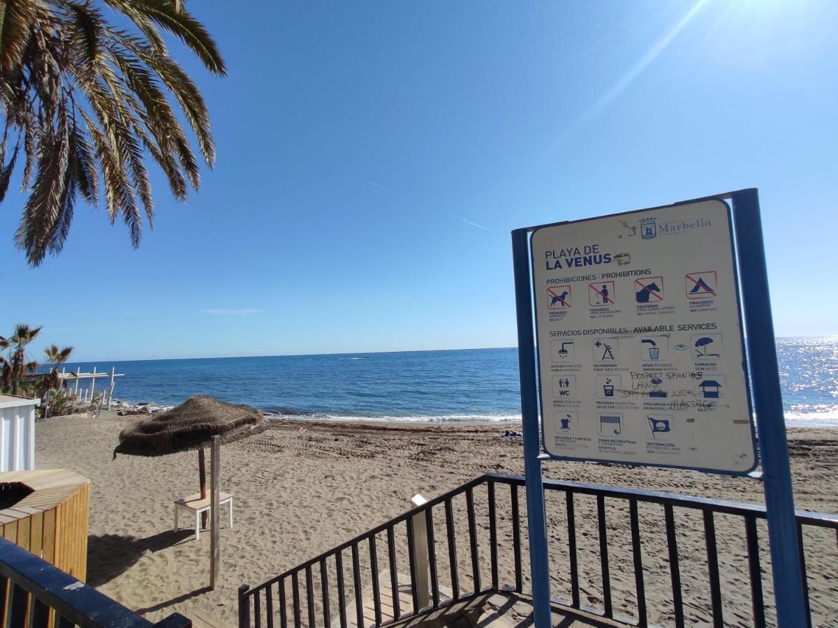 Apartamento En Primera Linea De Playa A - Marbella Centro Dış mekan fotoğraf