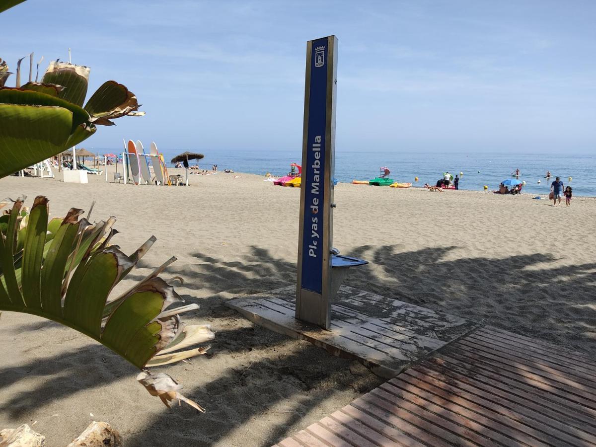 Apartamento En Primera Linea De Playa A - Marbella Centro Dış mekan fotoğraf